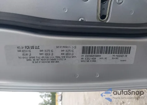 2019 Dodge Charger Sxt Rwd z USA, uszkodzony, nr VIN 2C3CDXBG2KH588944